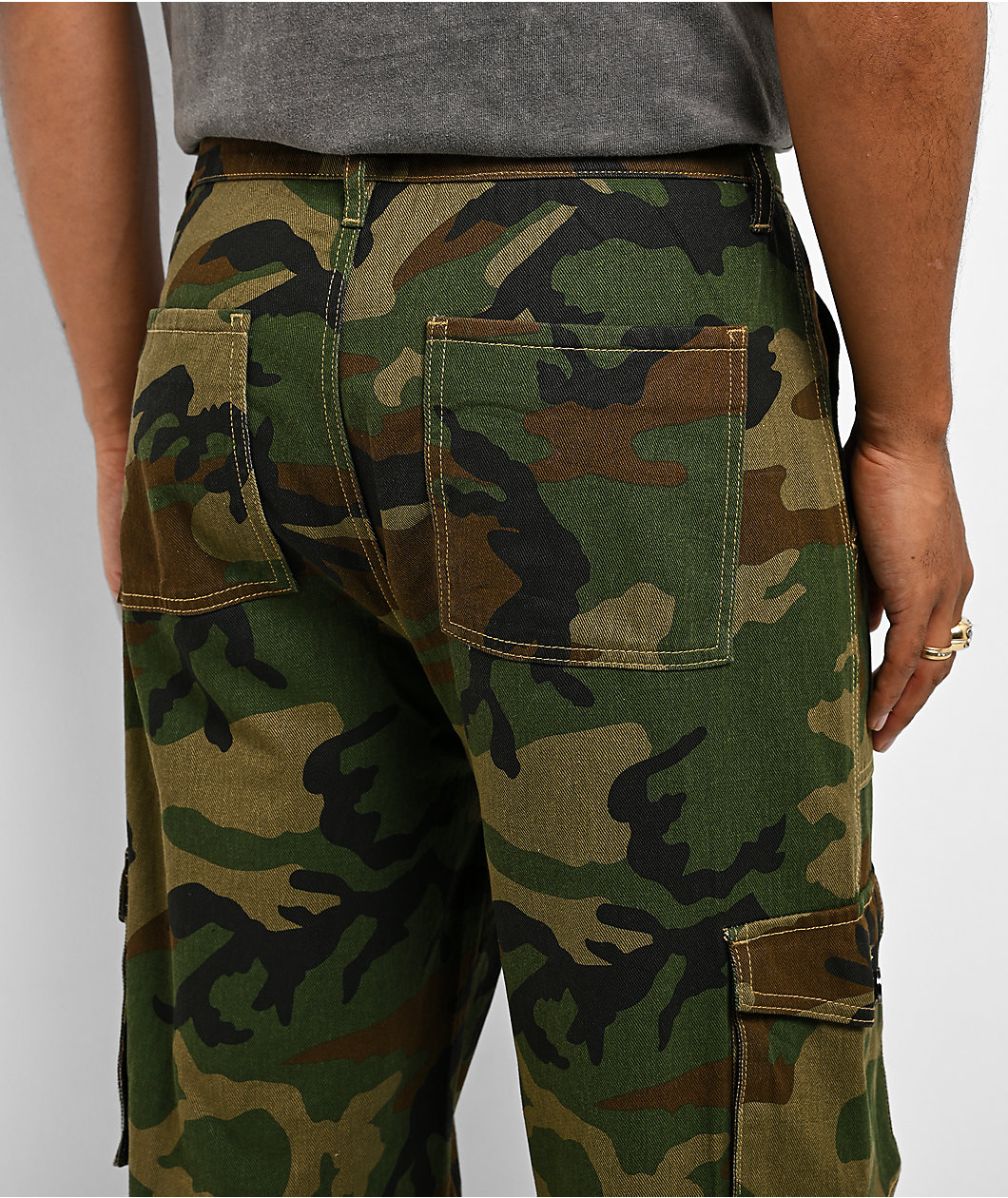 Hypland Camo Cargo Pants