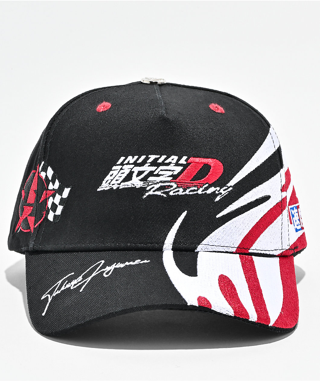 Hypland x Initial D Racing Black Strapback Hat