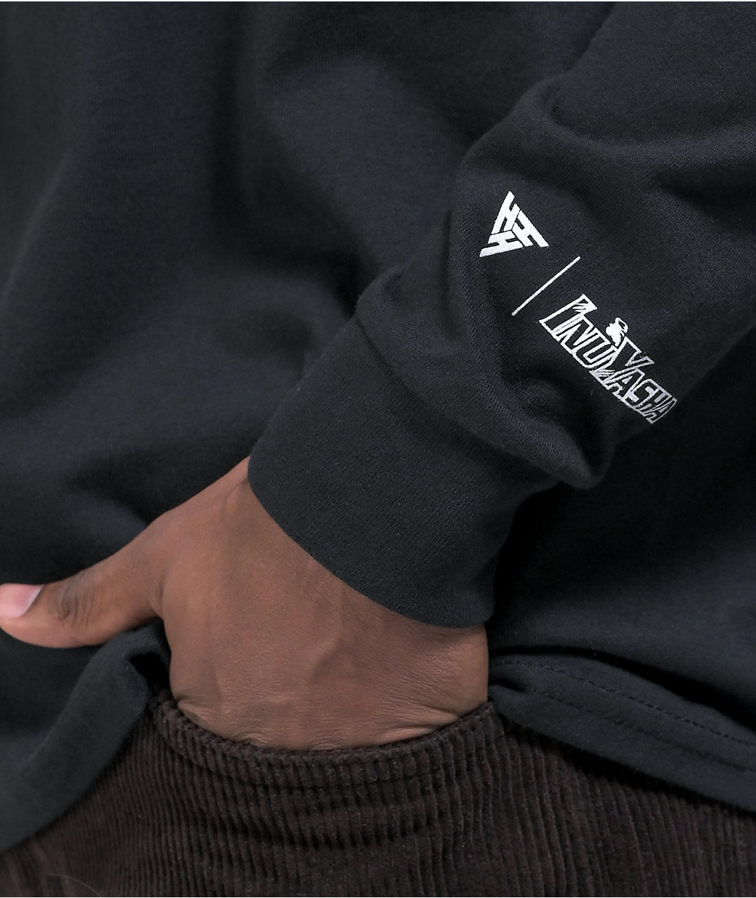 Hypland x Inuyasha Bonds Black Long Sleeve T-Shirt