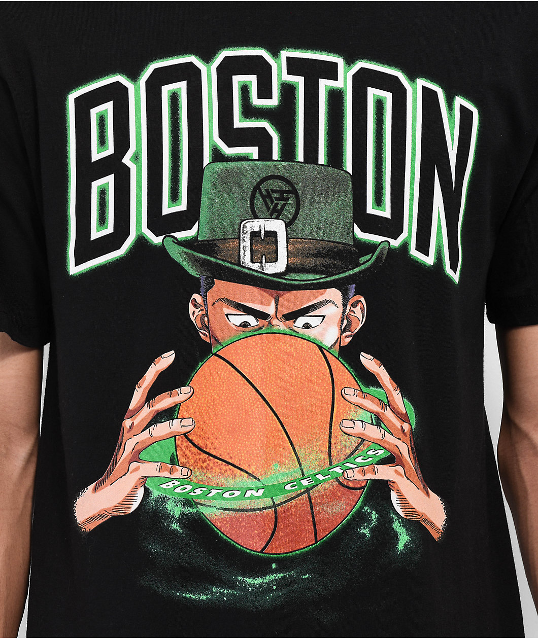 Hypland x NBA Celtics Black T-Shirt