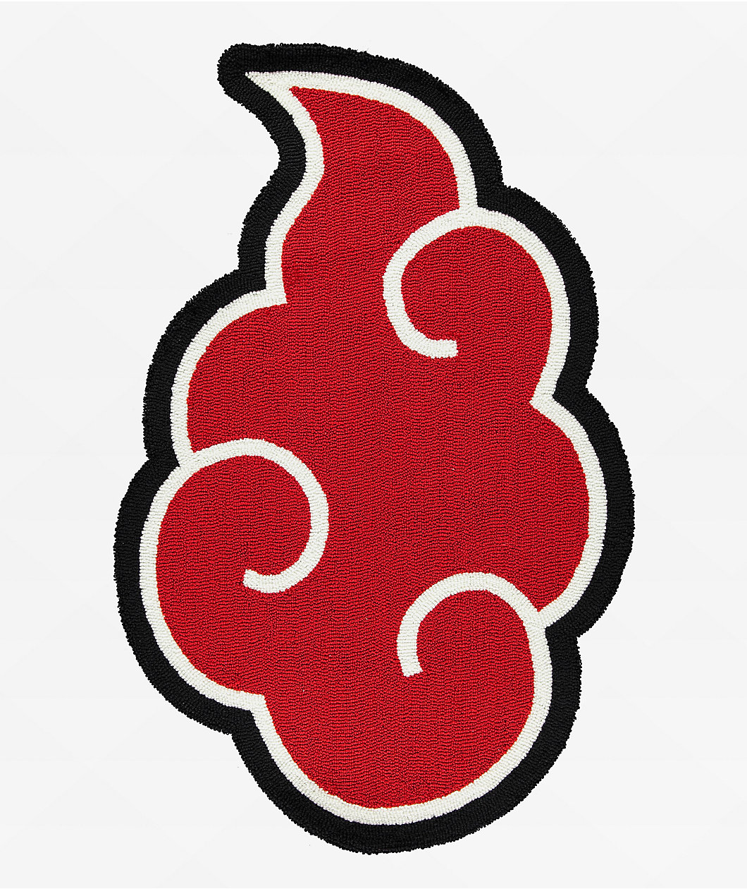 Hypland x Naruto Shippuden Akatsuki Cloud Red Rug