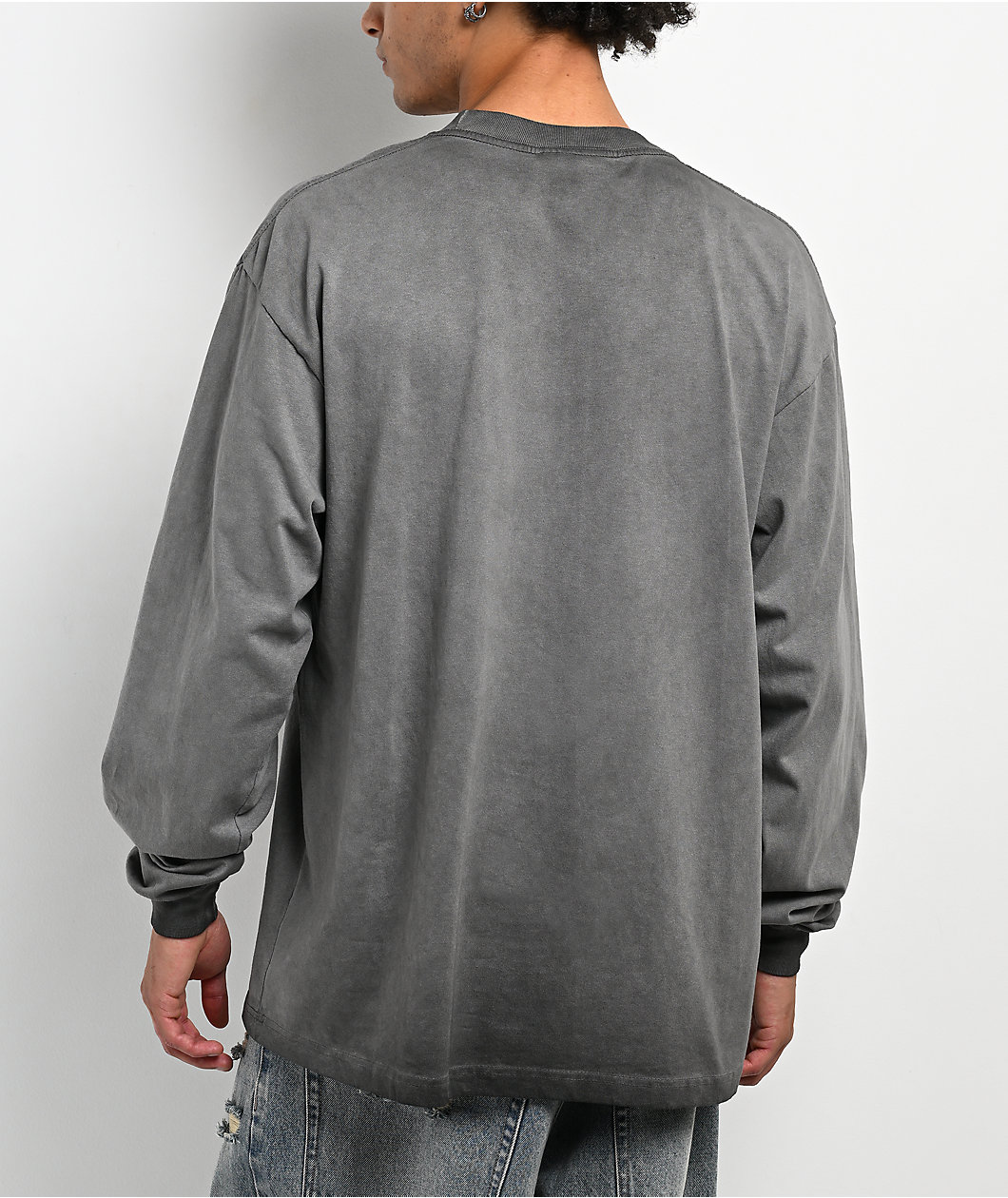 ITA Char Oil Wash Long-Sleeve T-Shirt
