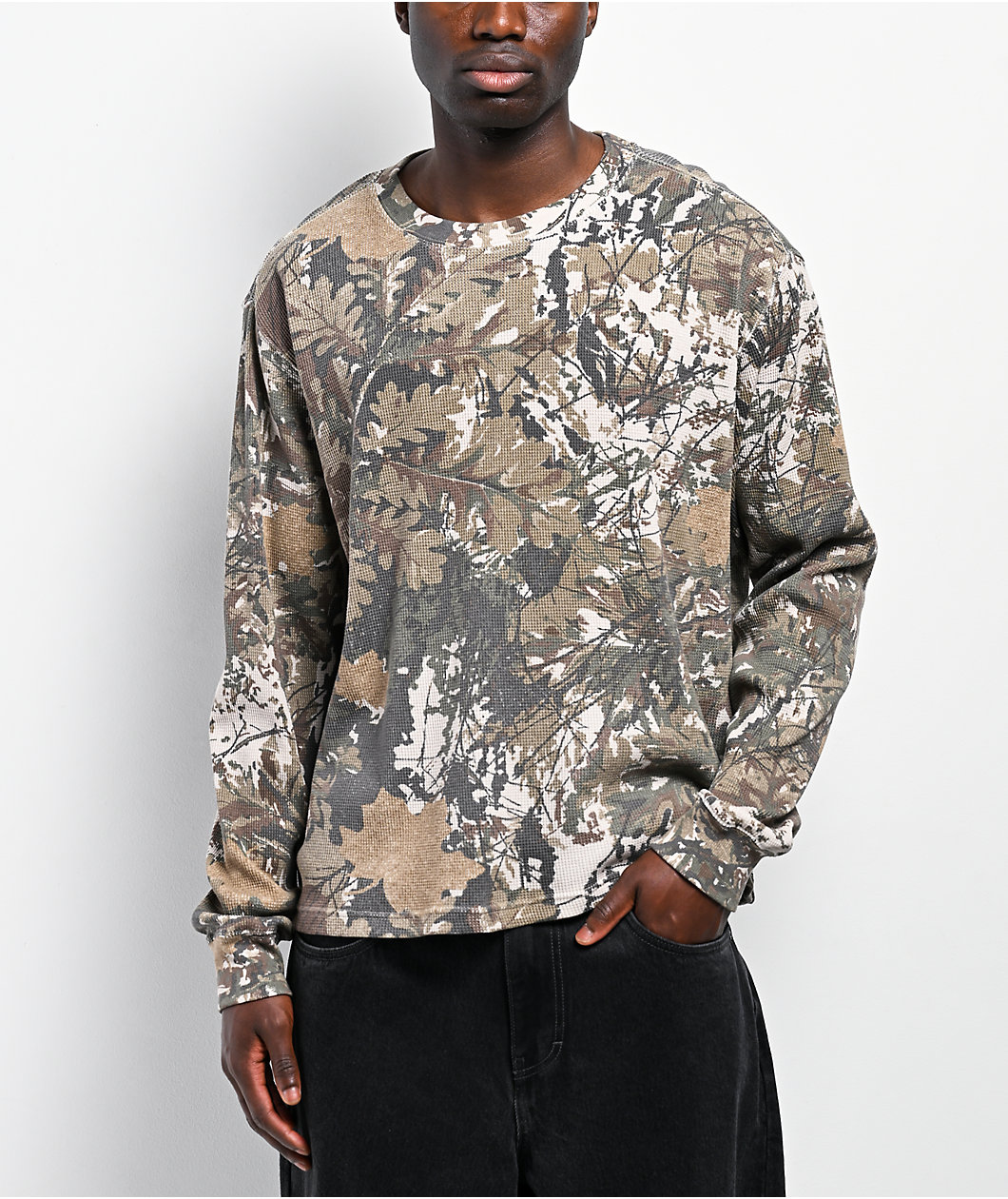 ITA Flux Camo Thermal Long Sleeve T-Shirt