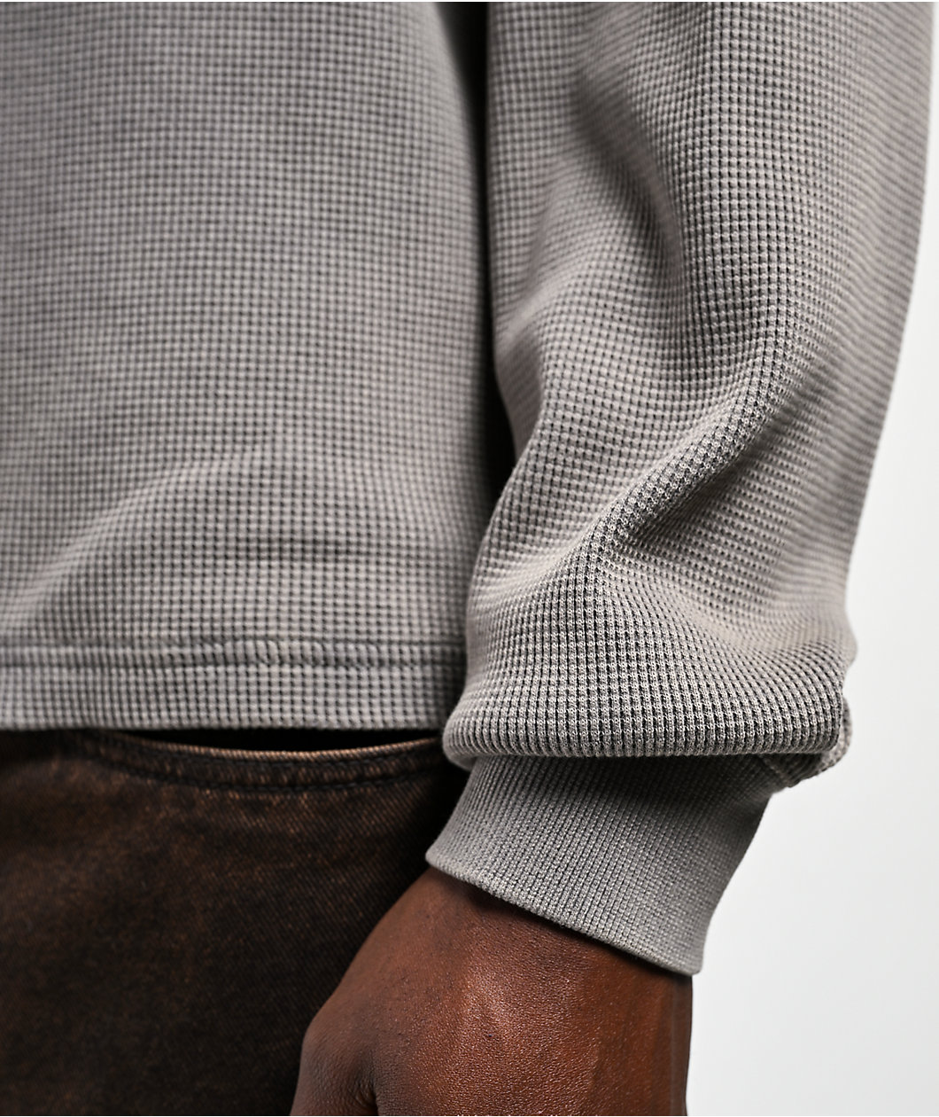 ITA Flux Grey Thermal Long Sleeve T-Shirt