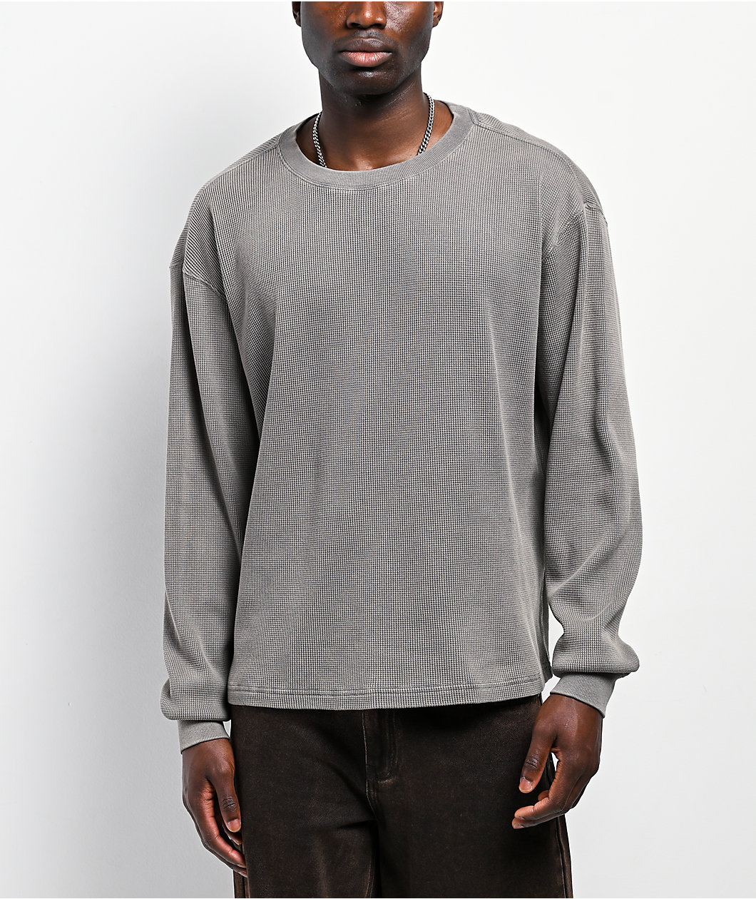 ITA Flux Grey Thermal Long Sleeve T-Shirt