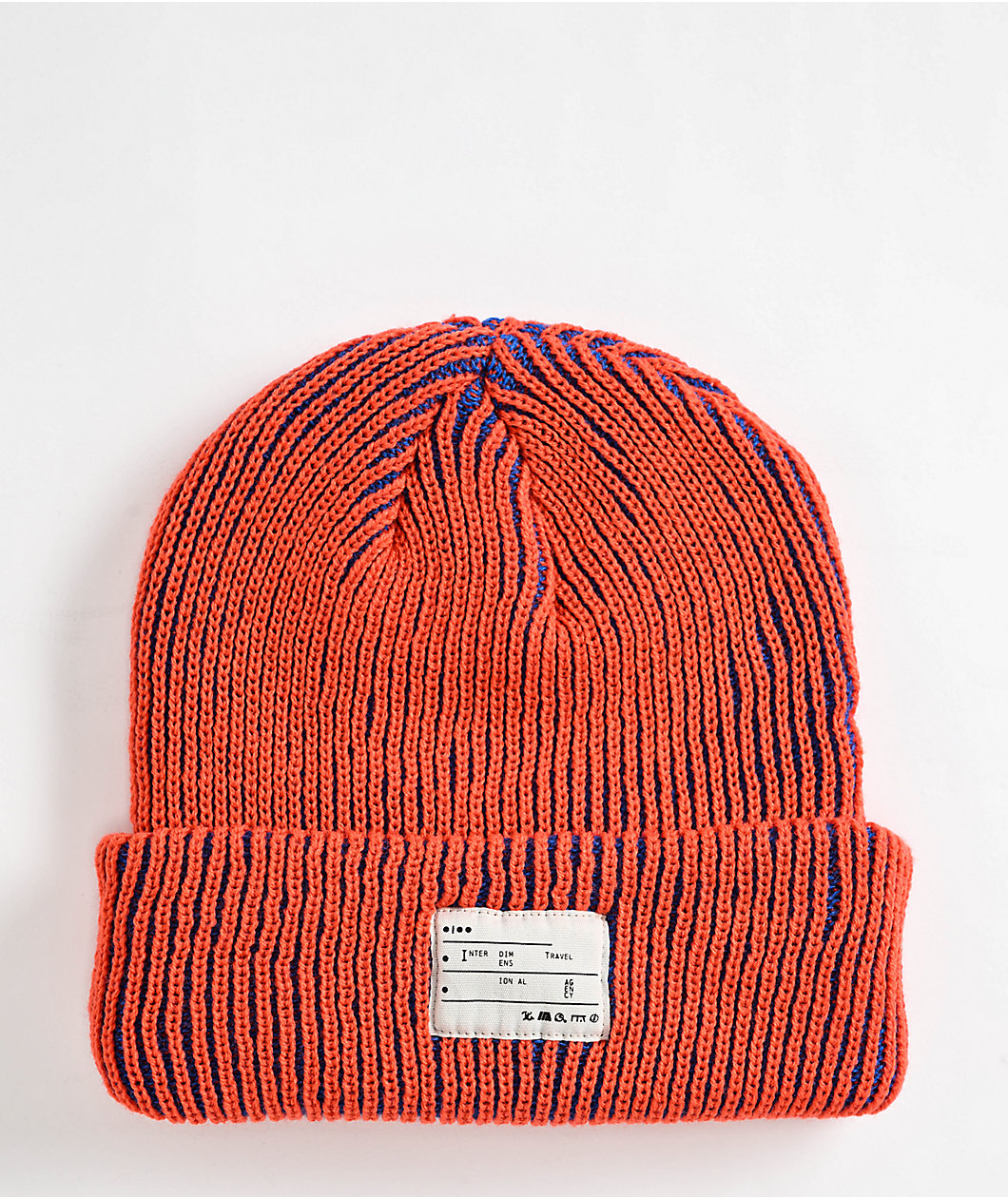 ITA Phase Shadow Red & Blue Beanie