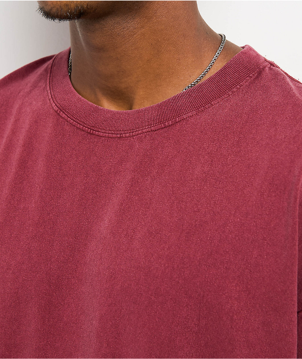 ITA Portal Boxy Maroon T-Shirt