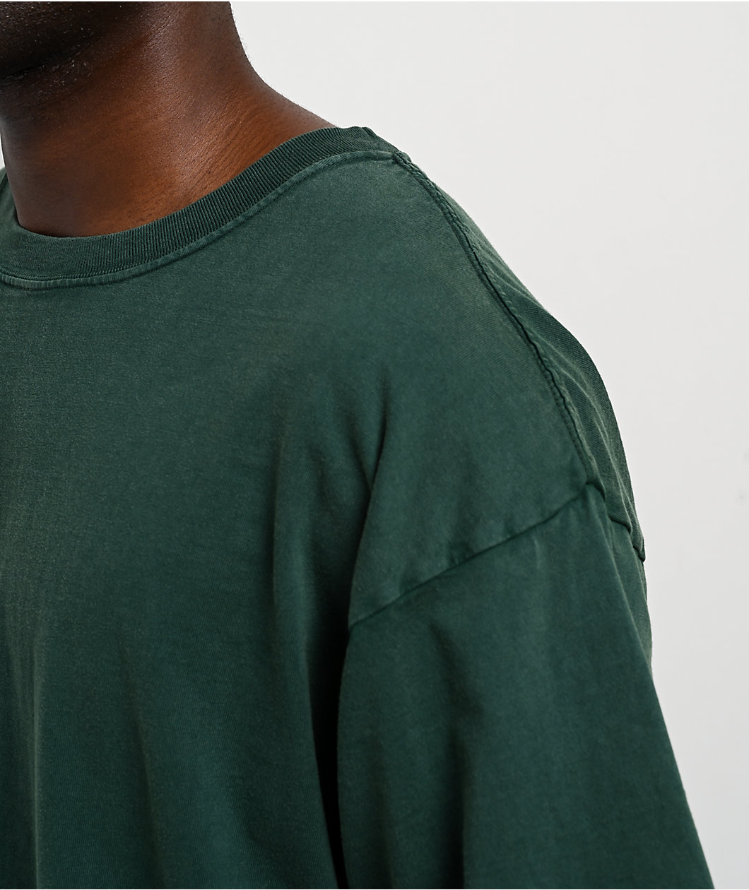 ITA Portal Dark Green Boxy T-Shirt