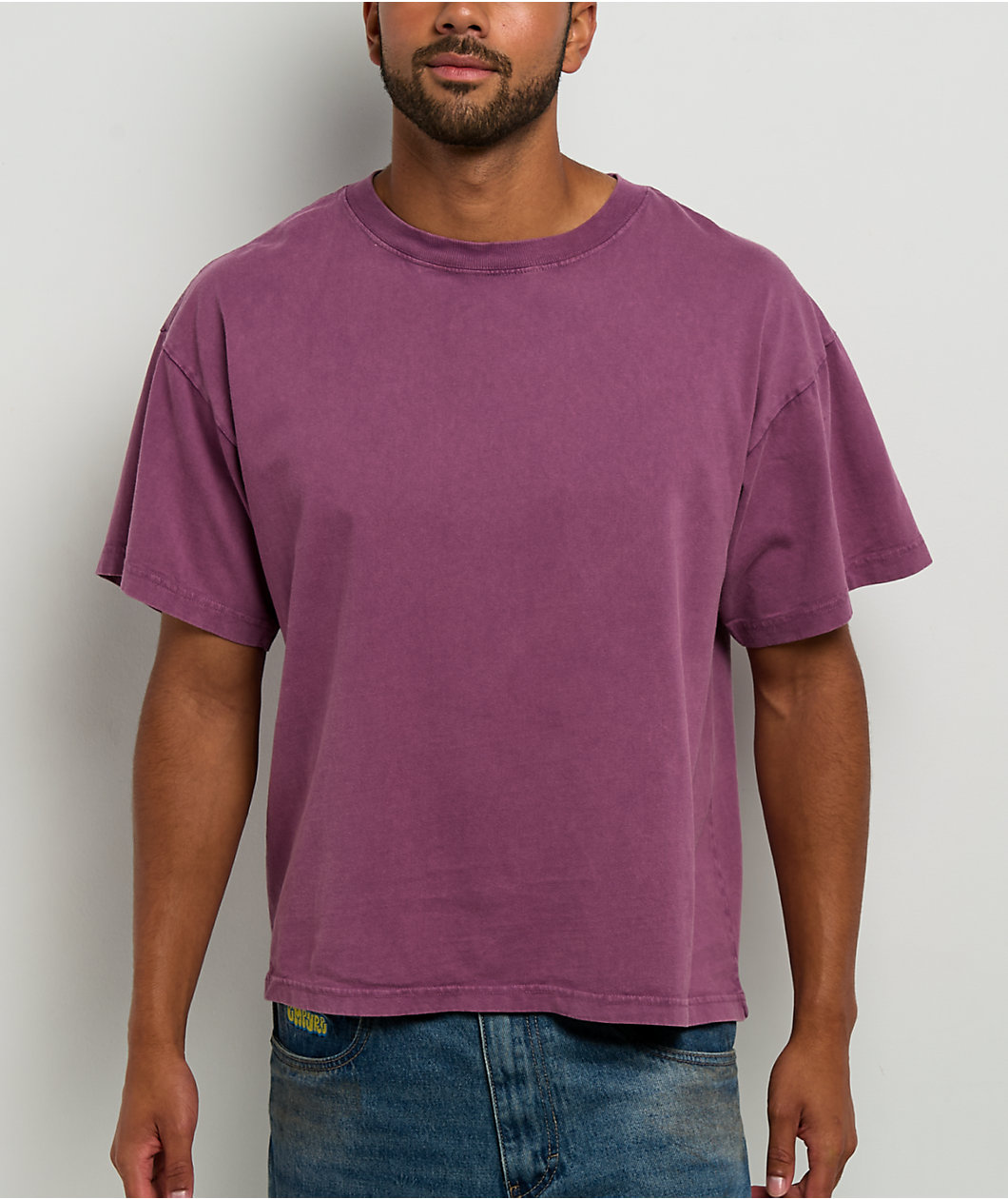 ITA Portal Purple Boxy T-Shirt