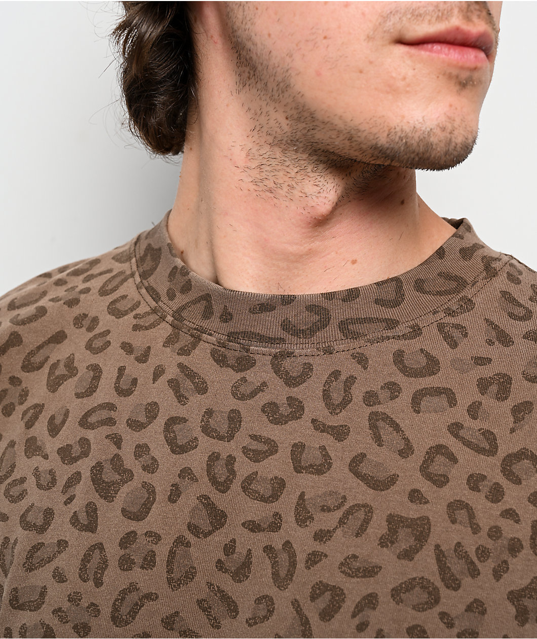ITA Vintage Leopard Heavyweight Boxy T-Shirt