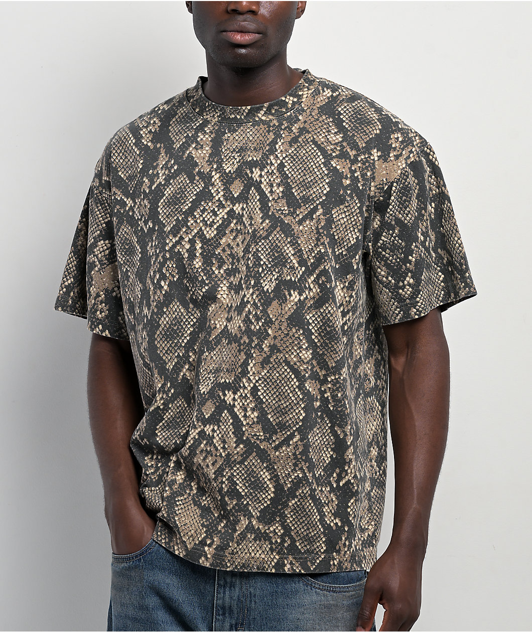 ITA Vintage Rattlesnake Heavyweight Boxy T-Shirt