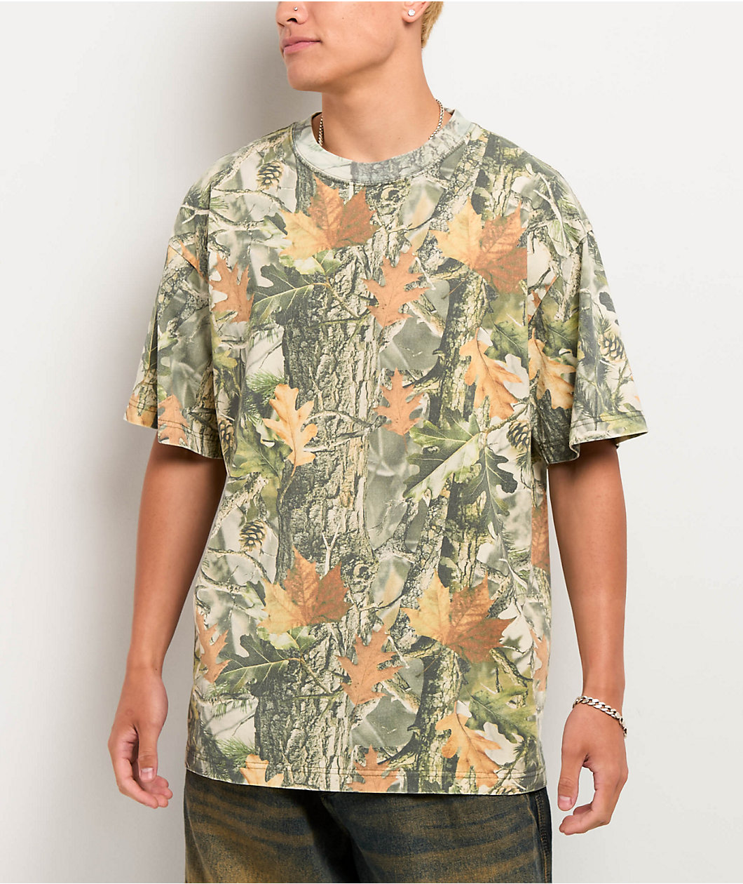 ITA Vintage Wood Camo Heavyweight T-Shirt