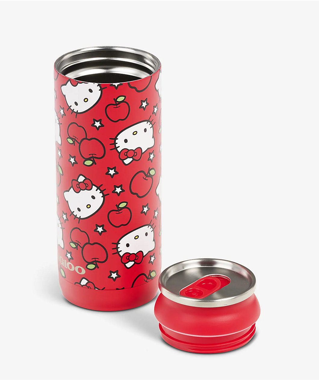 Igloo x Hello Kitty & Friends Apples Red Can Water Bottle 16 oz