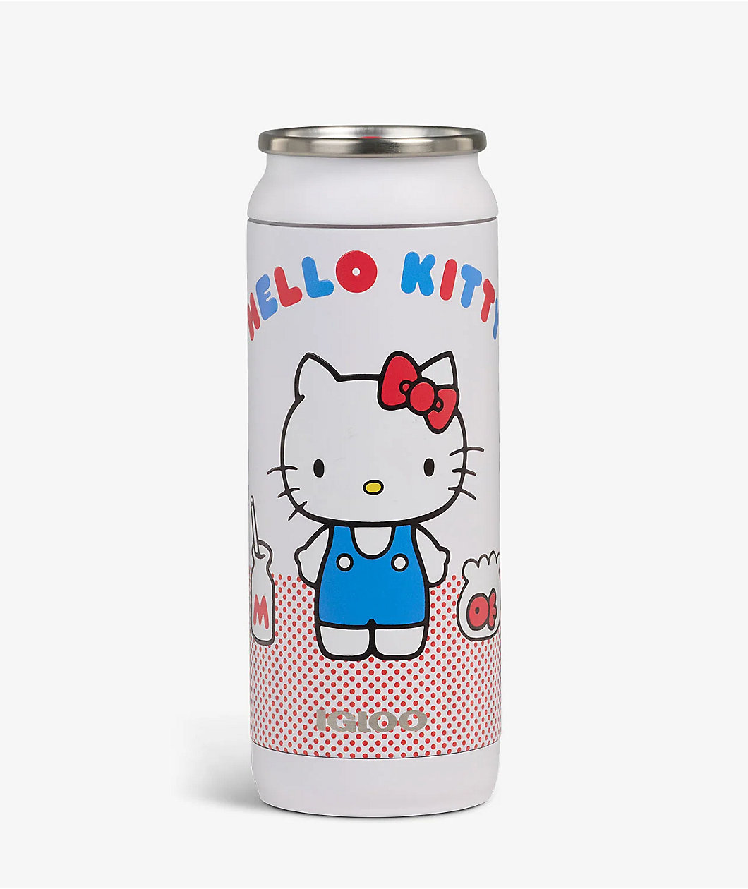 Igloo x Hello Kitty & Friends Classic White & Red Can Water Bottle 16 oz