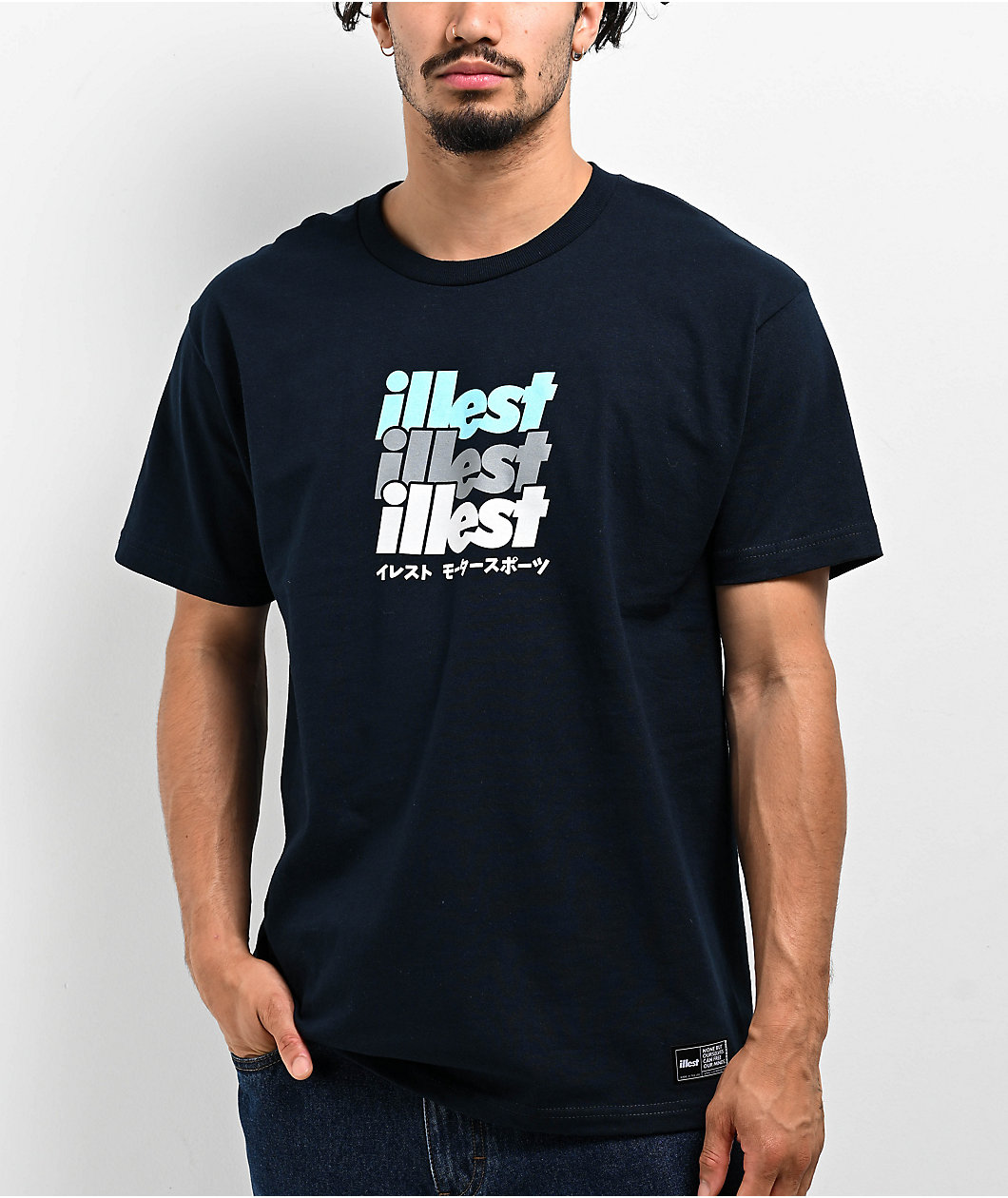 Illest 3X Navy T-Shirt