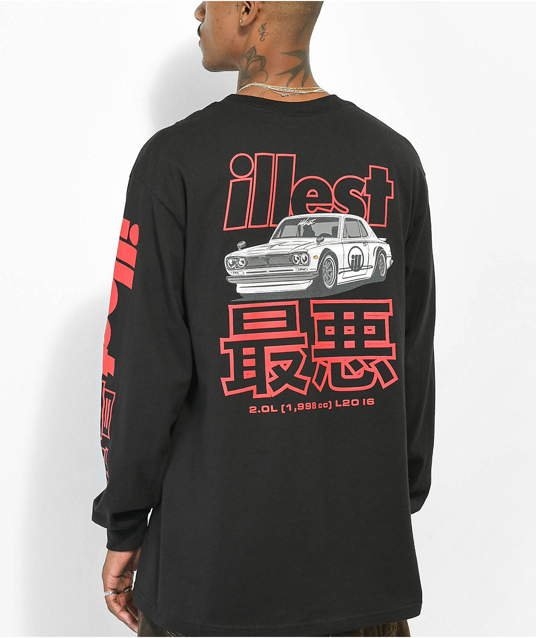 Illest Legend Black Long Sleeve T-Shirt