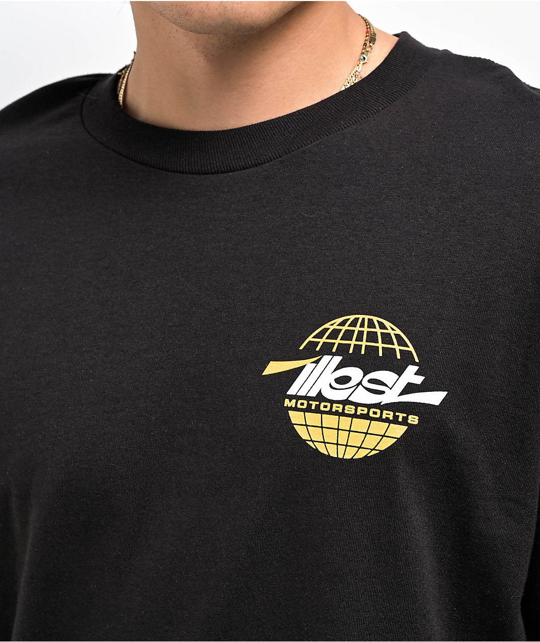 Illest Motorsports World Black Long Sleeve T-Shirt