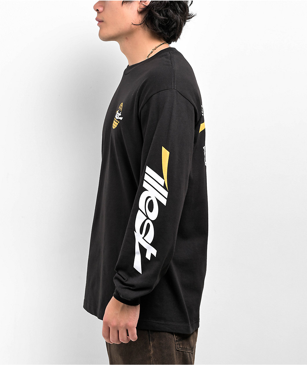 Illest Motorsports World Black Long Sleeve T-Shirt