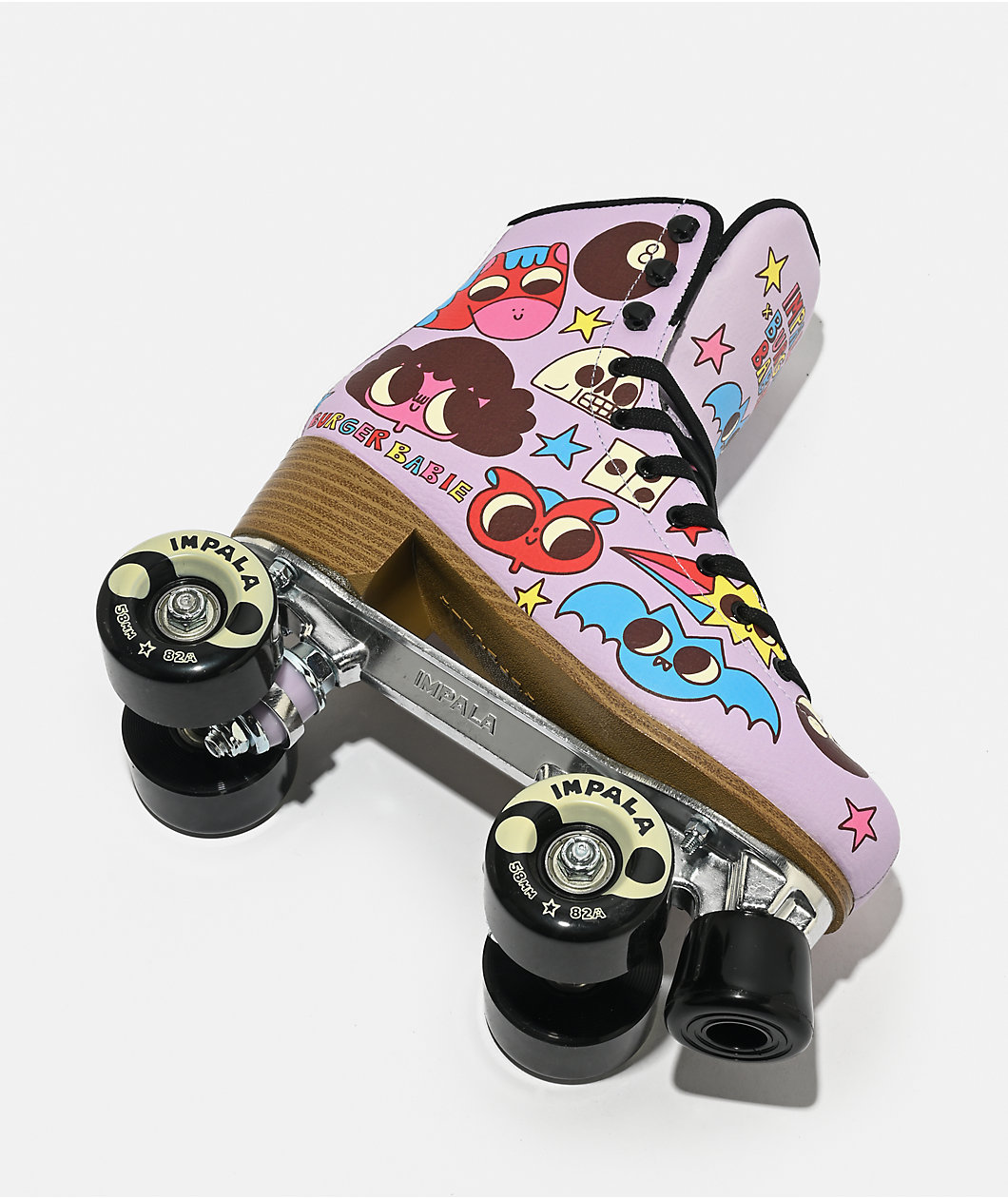 Impala Burger Barbie Pink Roller Skates