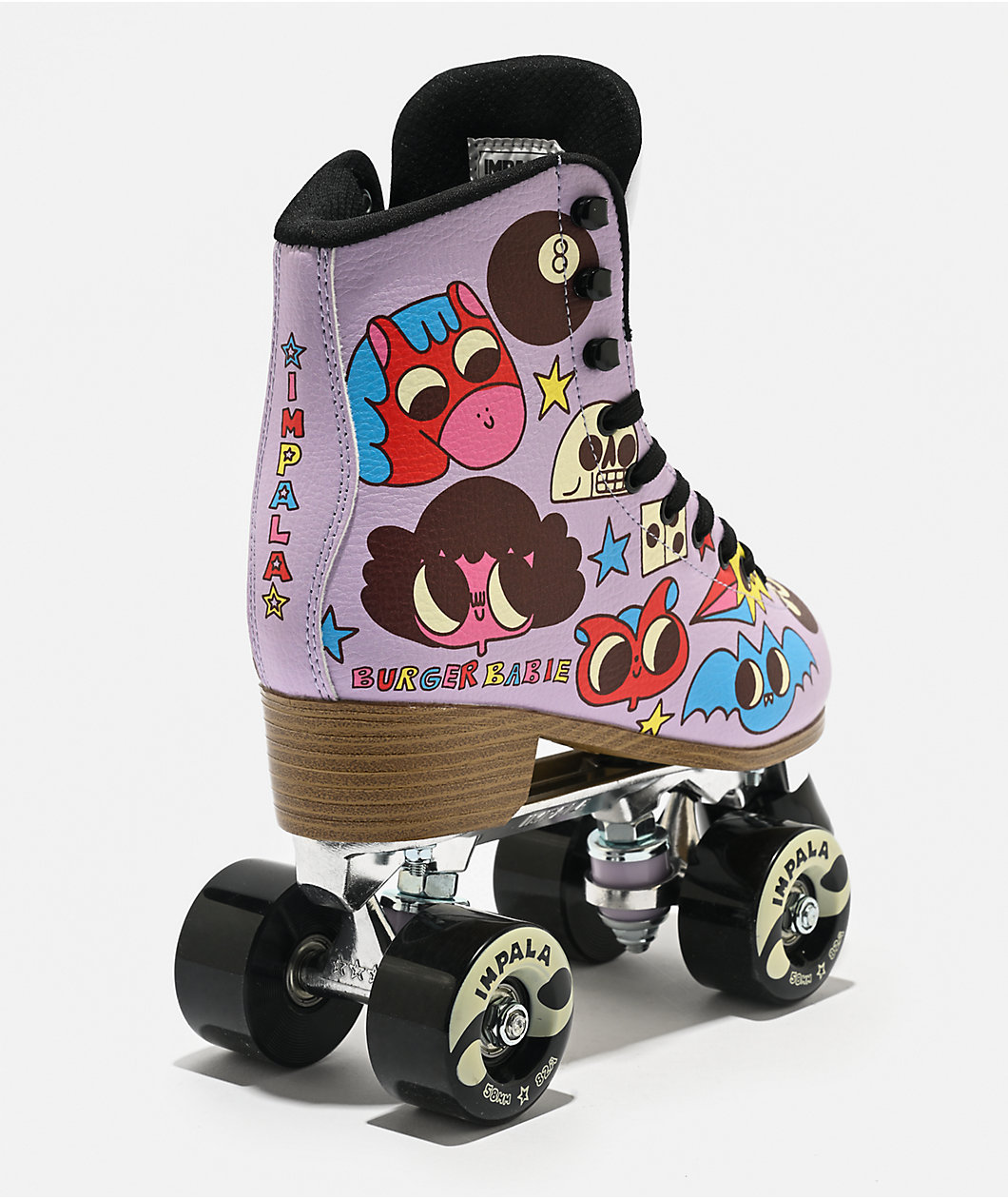 Impala Burger Barbie Pink Roller Skates