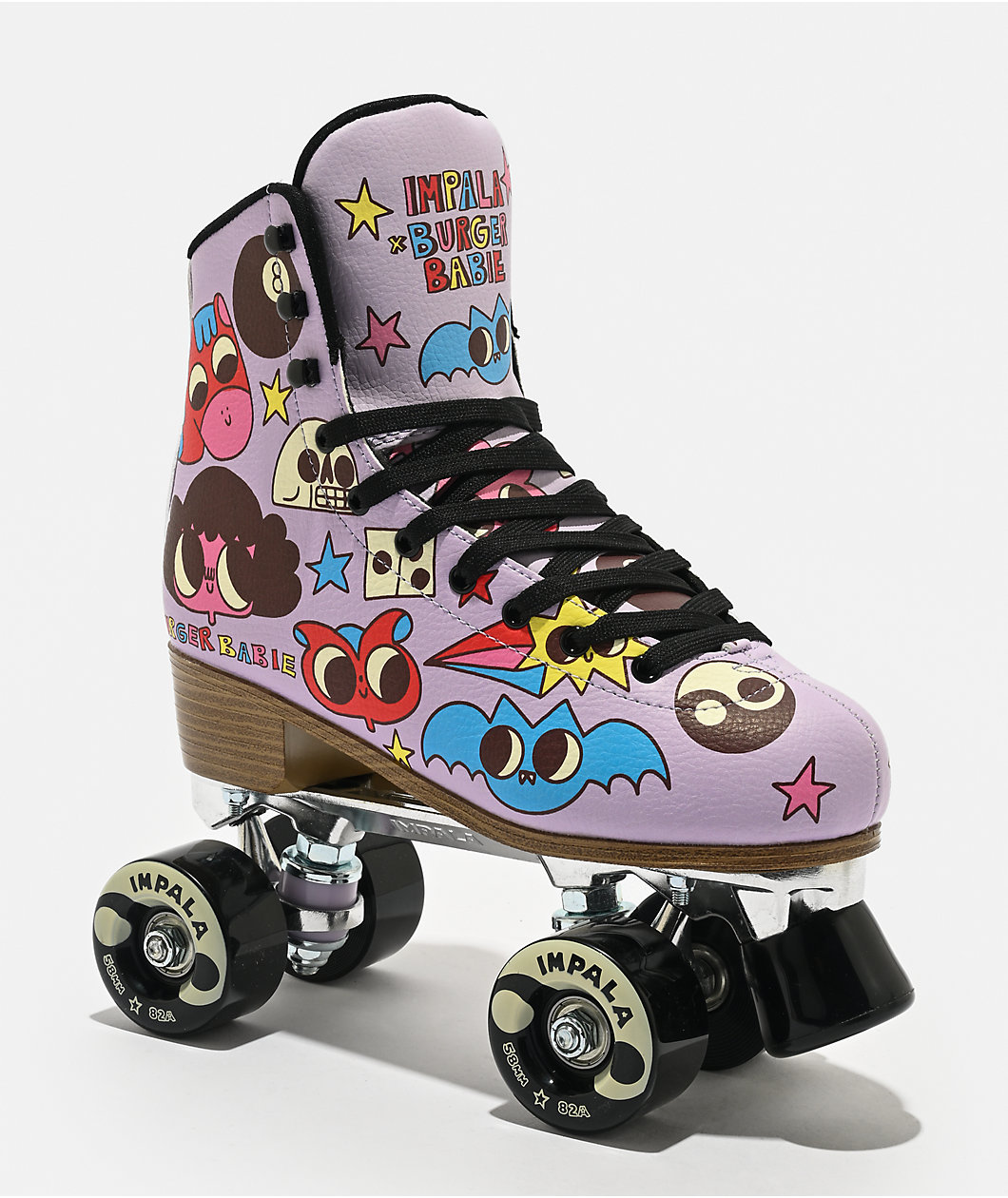 Impala Burger Barbie Pink Roller Skates