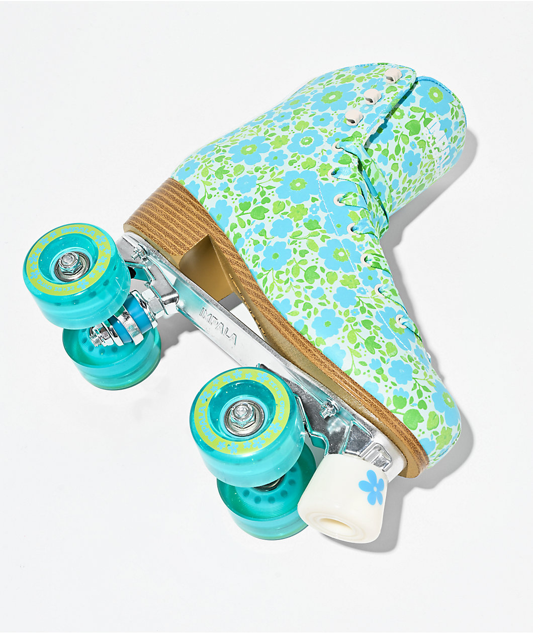 Impala Ditsy Blue Roller Skates