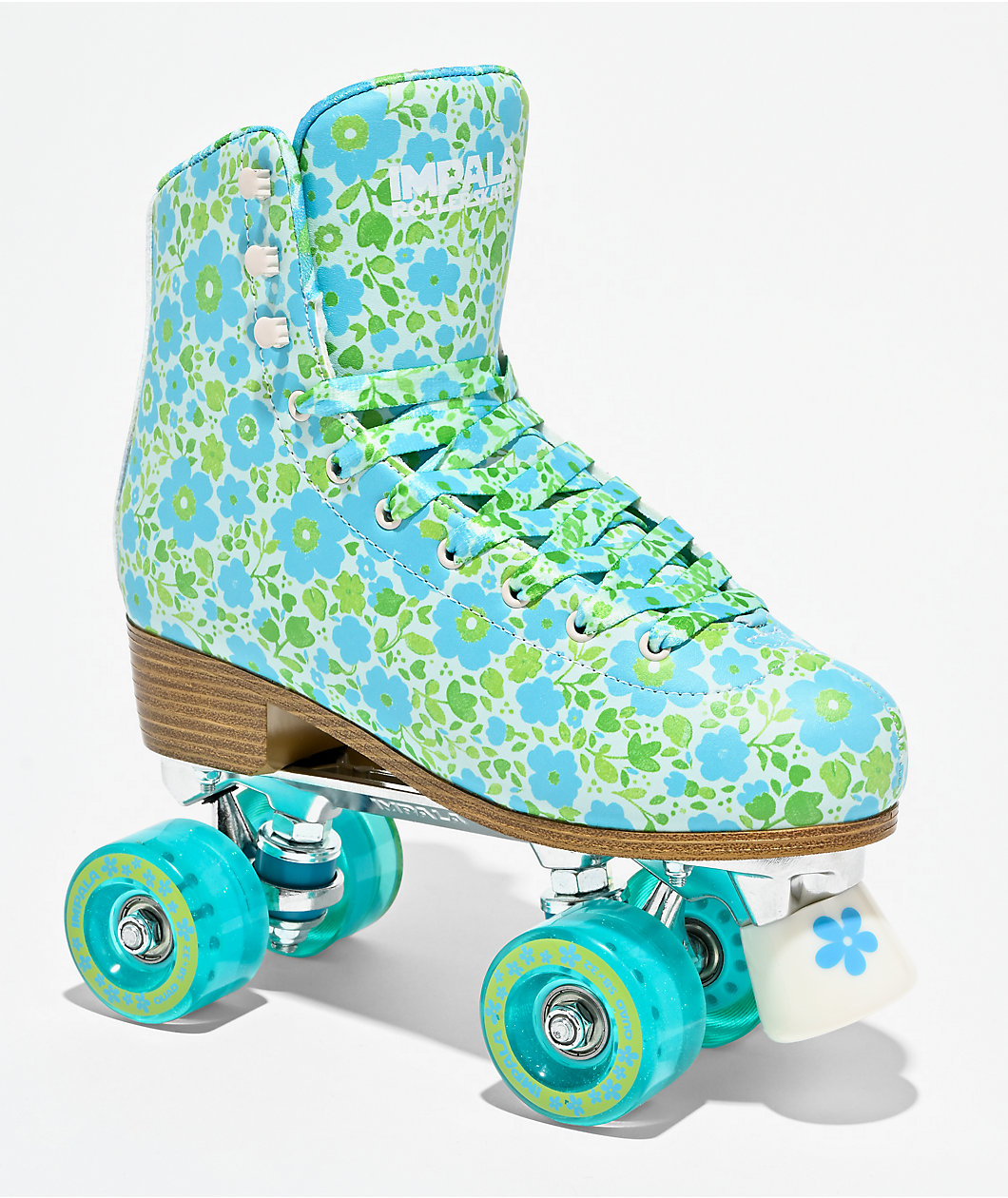 Impala Ditsy Blue Roller Skates