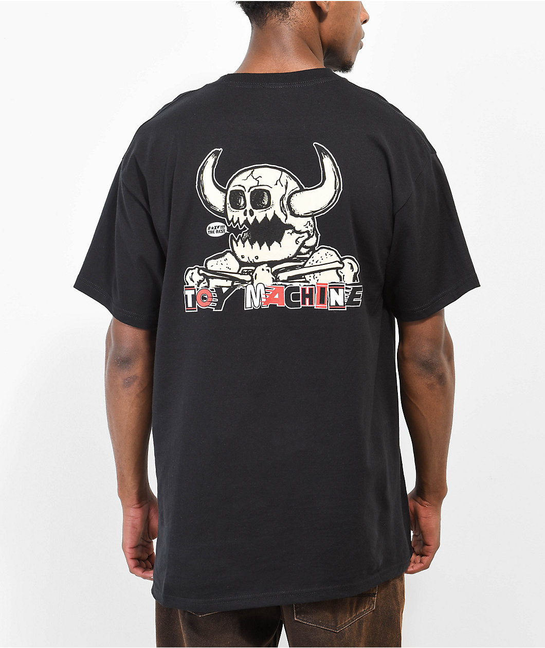 Independent x Toy Machine Mash Up Black T-Shirt
