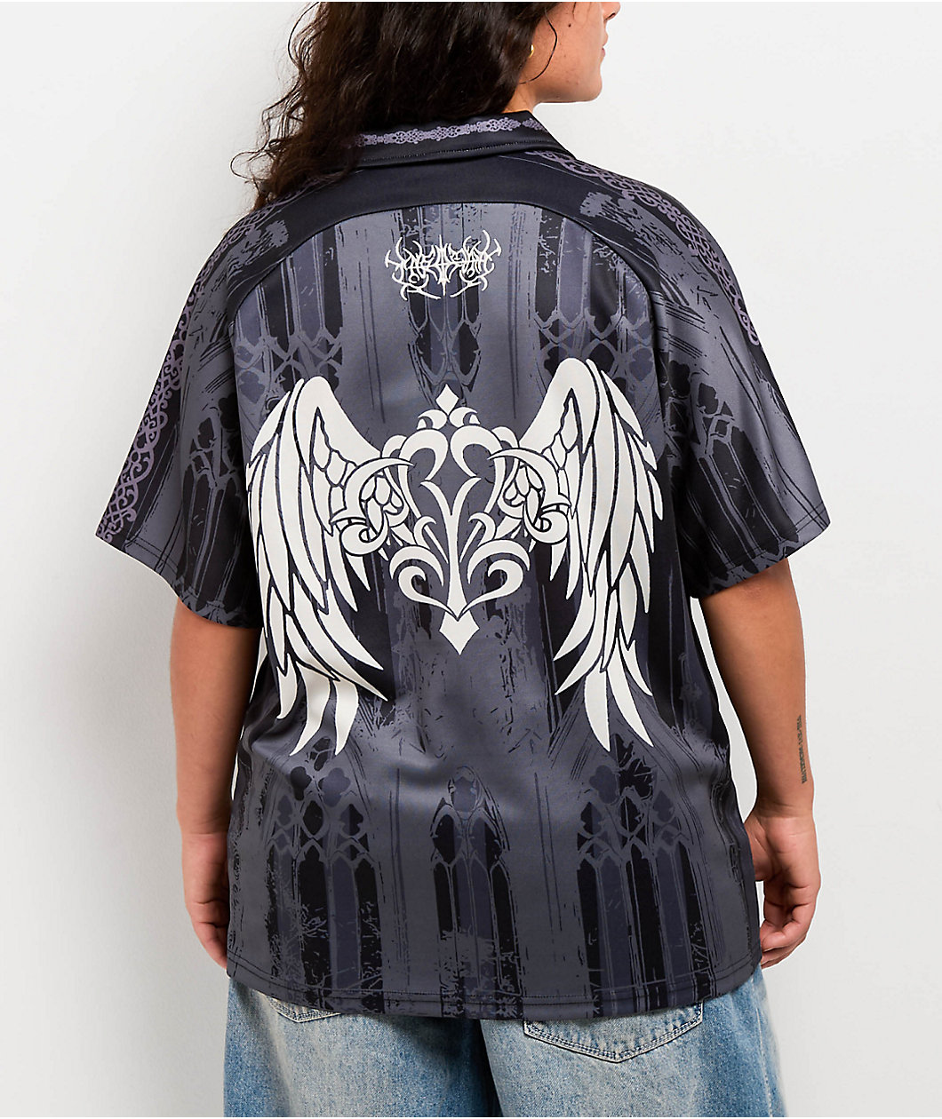 Insomnia Sinister Black & Grey Soccer Jersey