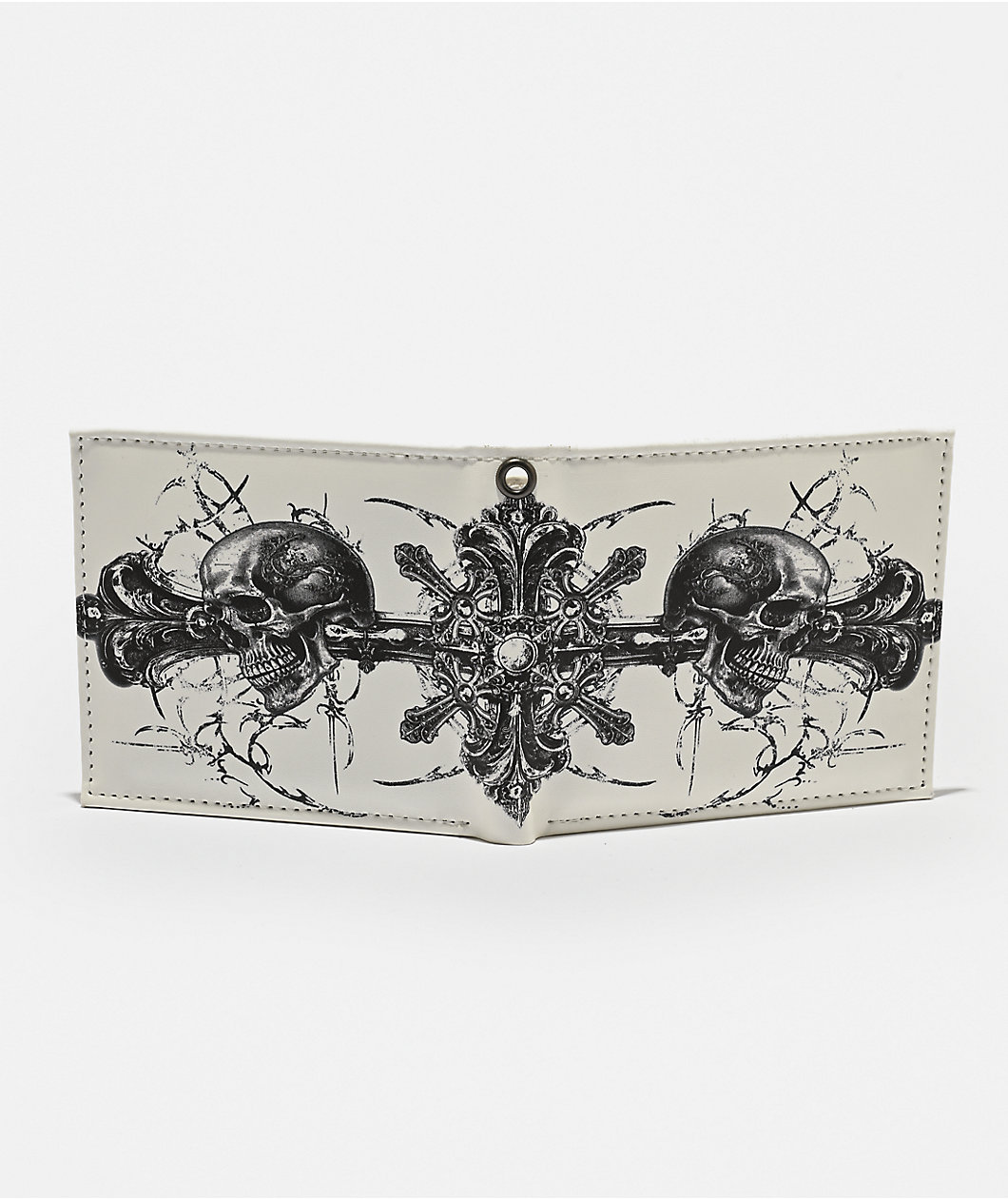 Insomnia Visuals Fate White Chain Wallet