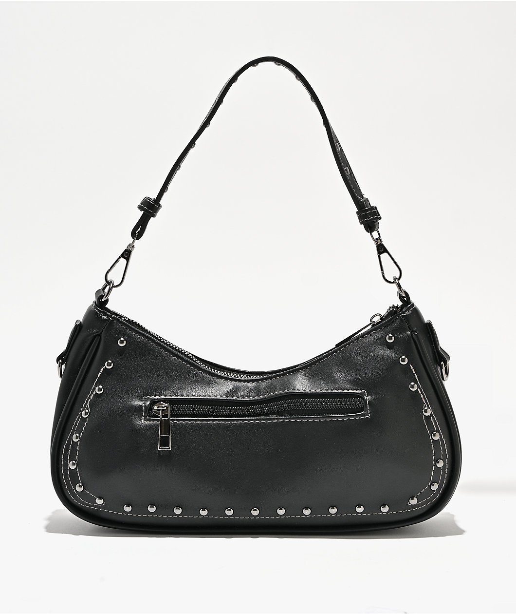 Insomnia Visuals Fleur Rhinestone Black Handbag
