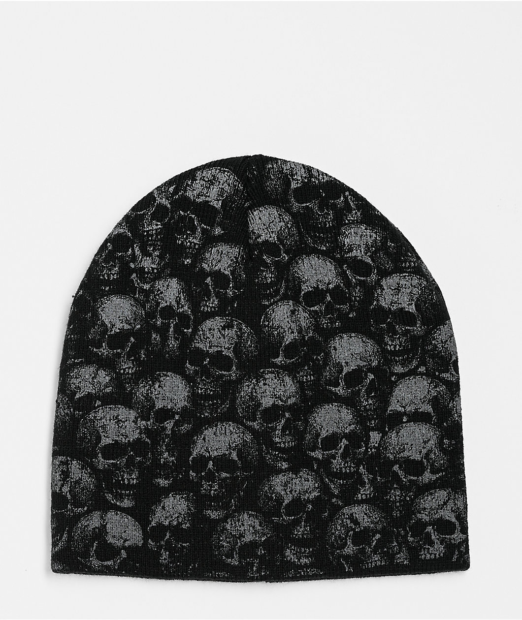 Insomnia Visuals Skulls Black Skully Beanie