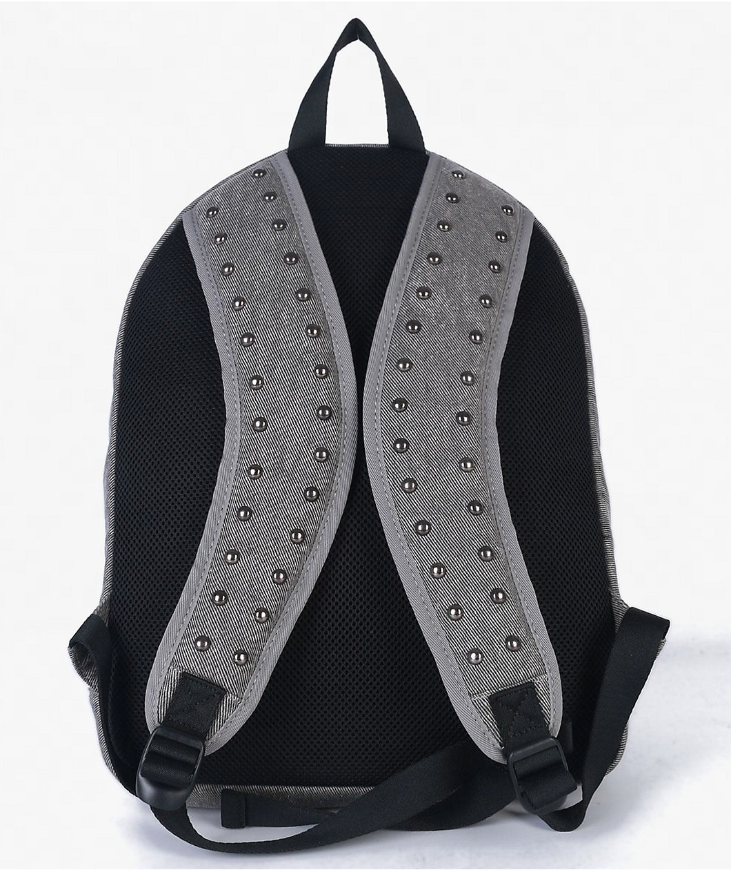 Insomnia Visuals Studded Flag Grey Backpack