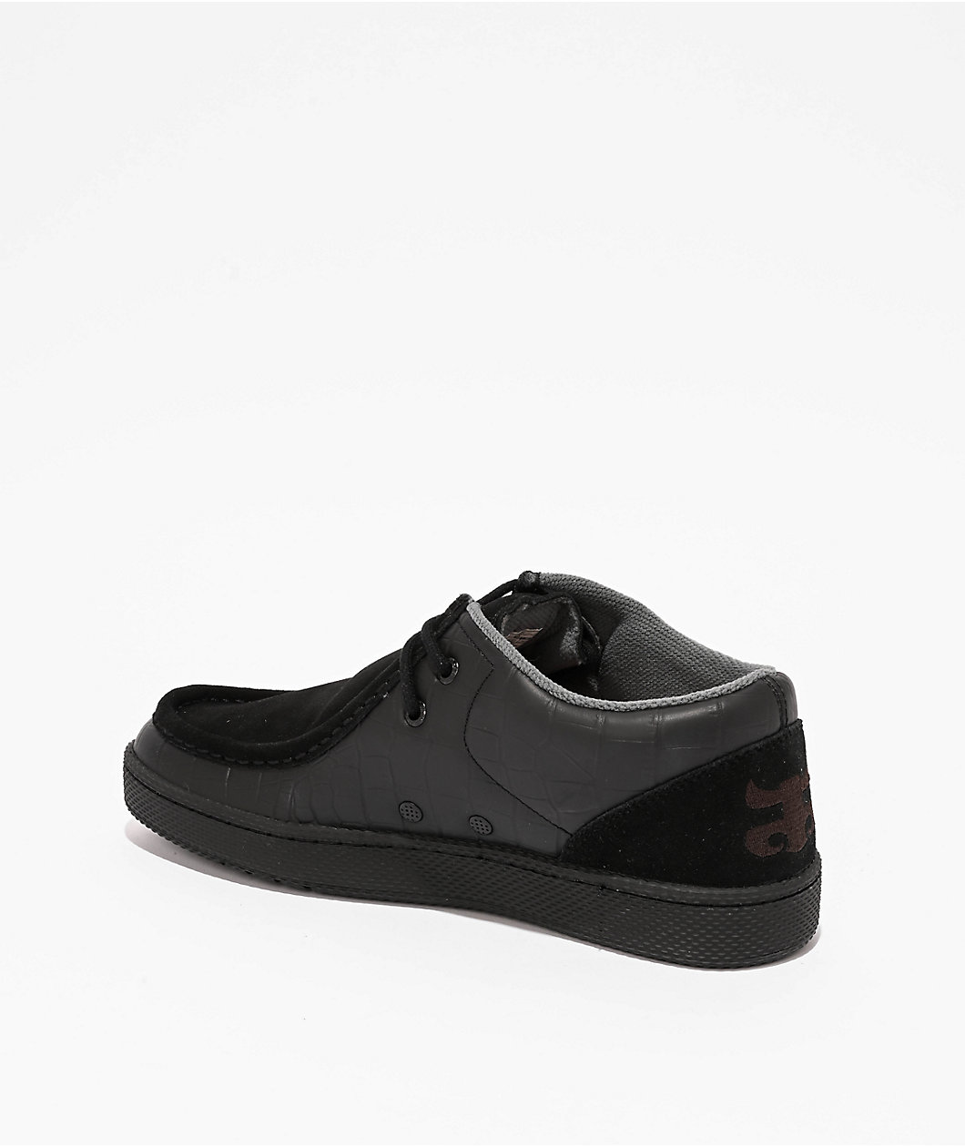 Ipath Cat Black Croc Skate Shoes