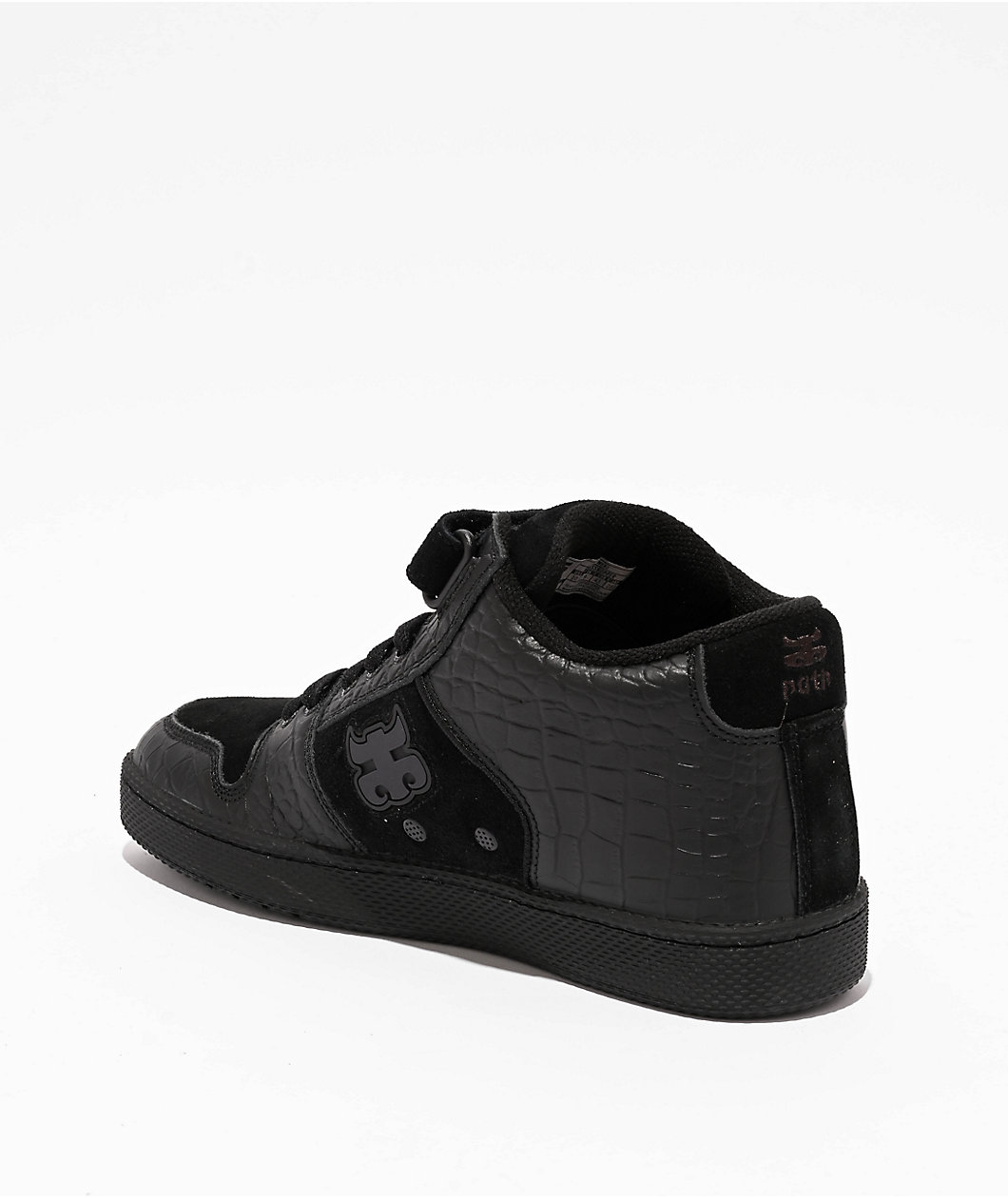 Ipath Grasshopper Black Croc Skate Shoes