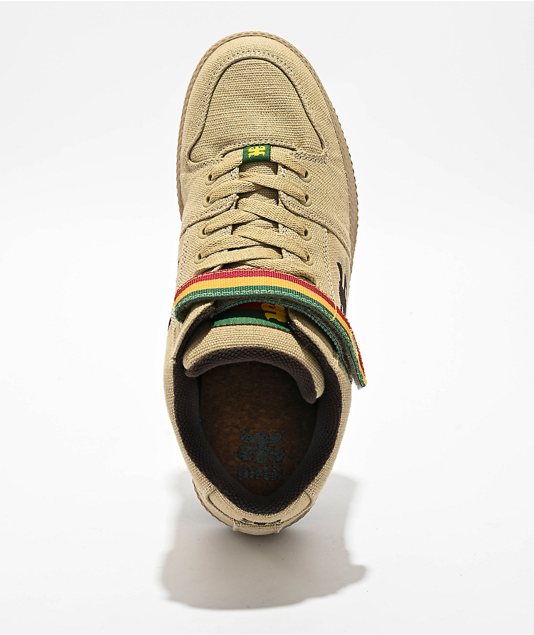 Ipath Grasshopper Tan Hemp Rasta Skate Shoes