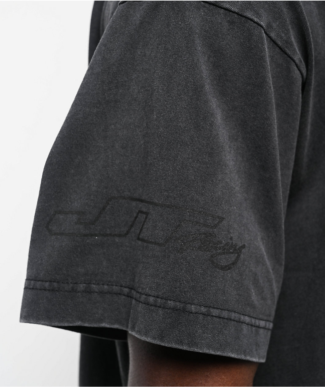 JT Racing x Honda Pump Black Washed T-Shirt