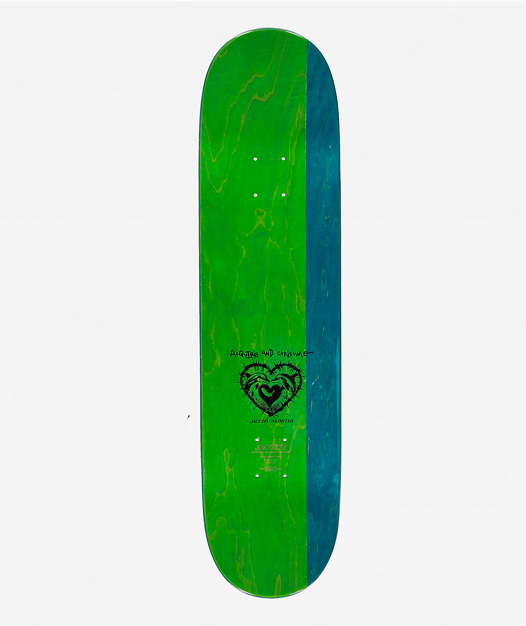 Jacuzzi Caswell Advise 8.25" Skateboard Deck