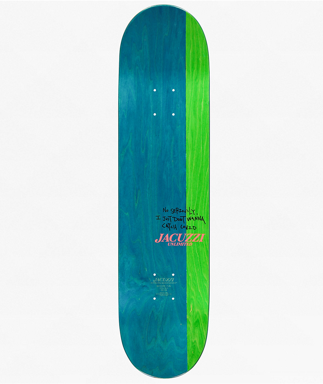 Jacuzzi Caswell Shoplift 8.0" Skateboard Deck