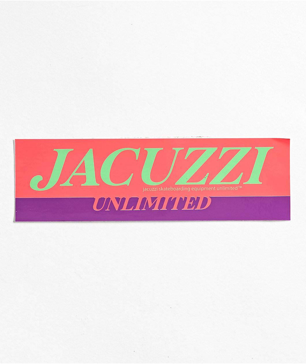 Jacuzzi Flavor Logo Sticker