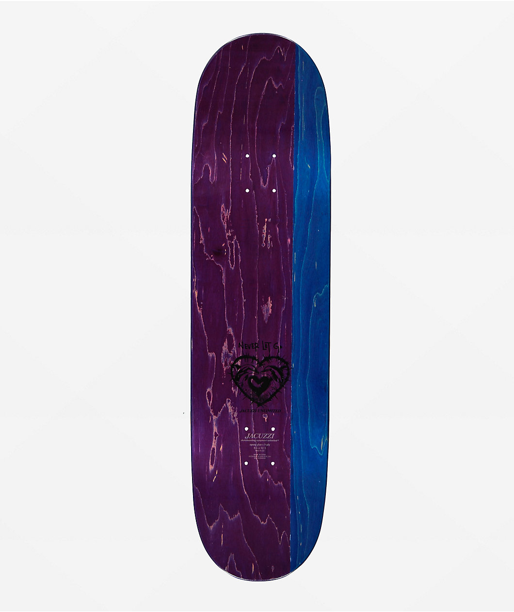 Jacuzzi Hand Held Dilo 8.5" Skateboard Deck