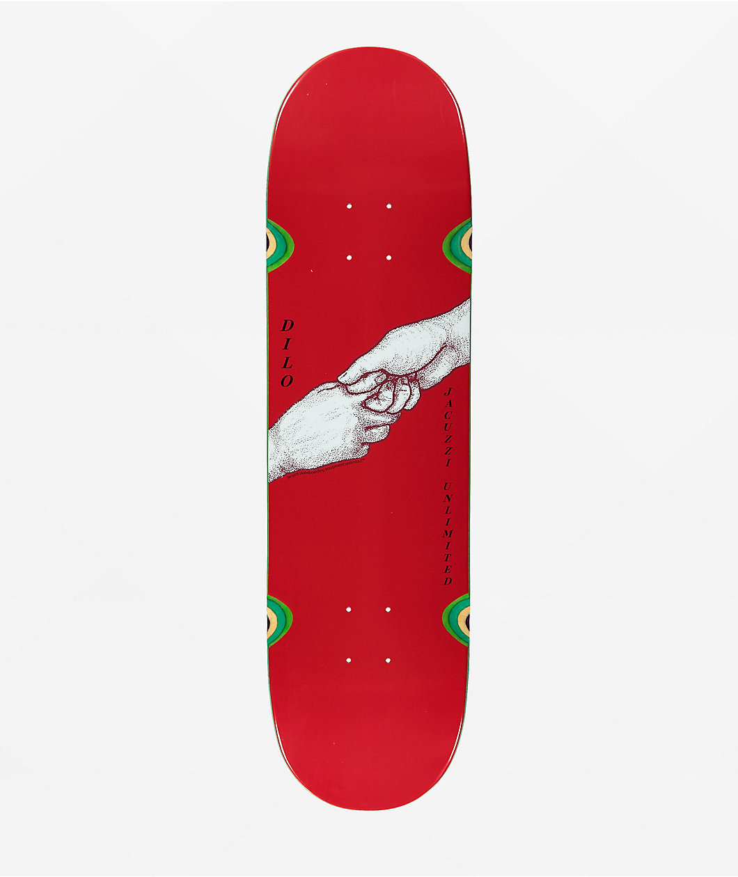 Jacuzzi Hand Held Dilo 8.5" Skateboard Deck