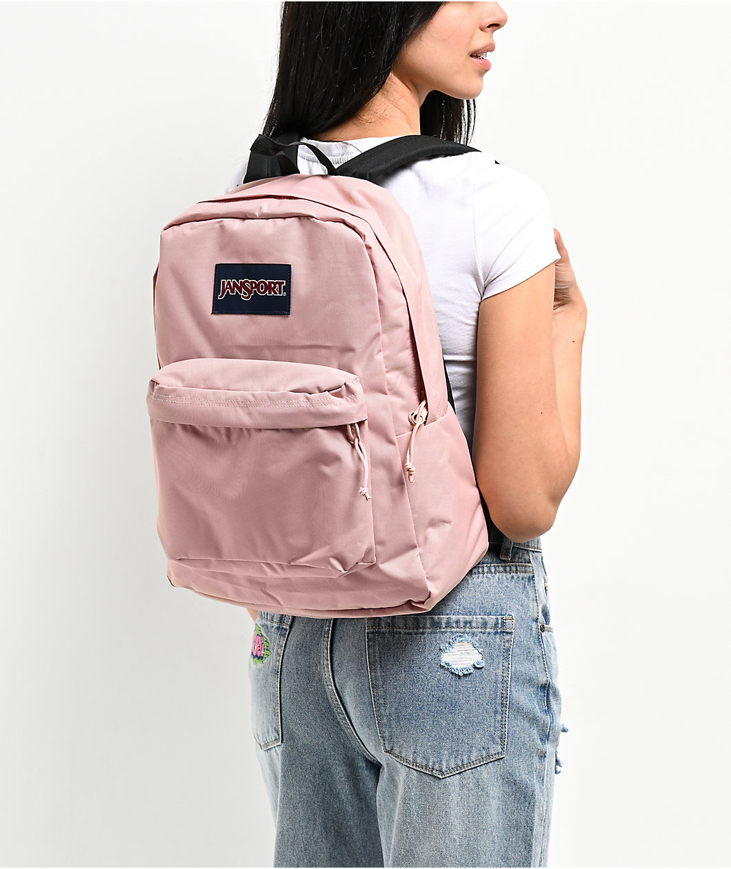 Jansport Superbreak Misty Rose Backpack