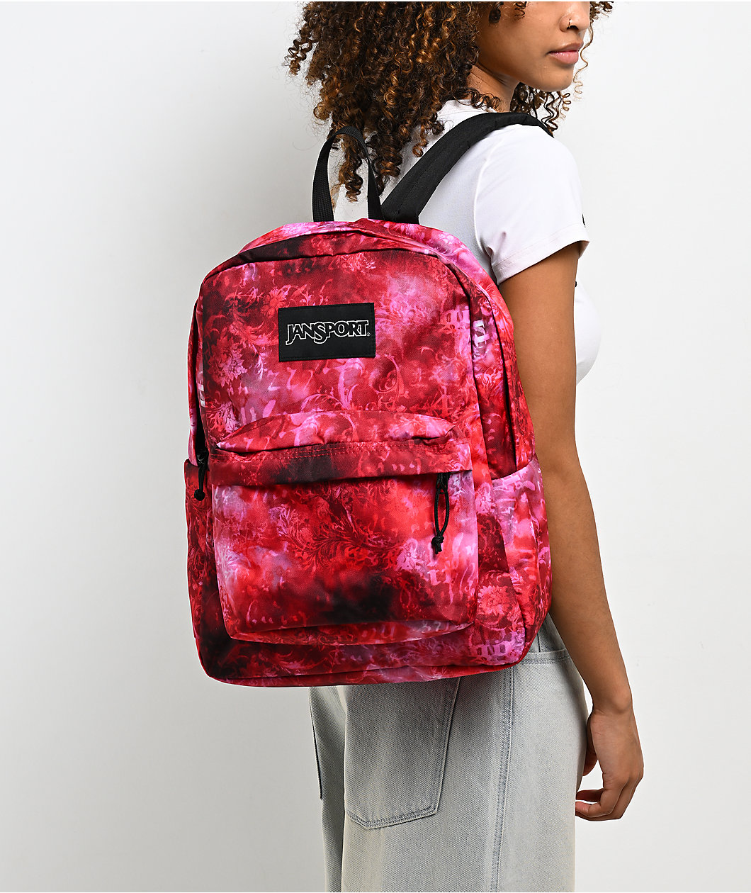 Jansport Superbreak Plus Dyed Red Backpack