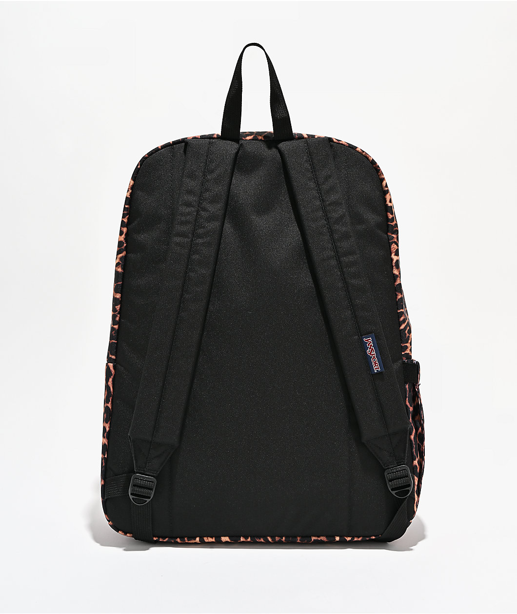 Jansport Superbreak Plus Leopard Rose Brown Backpack