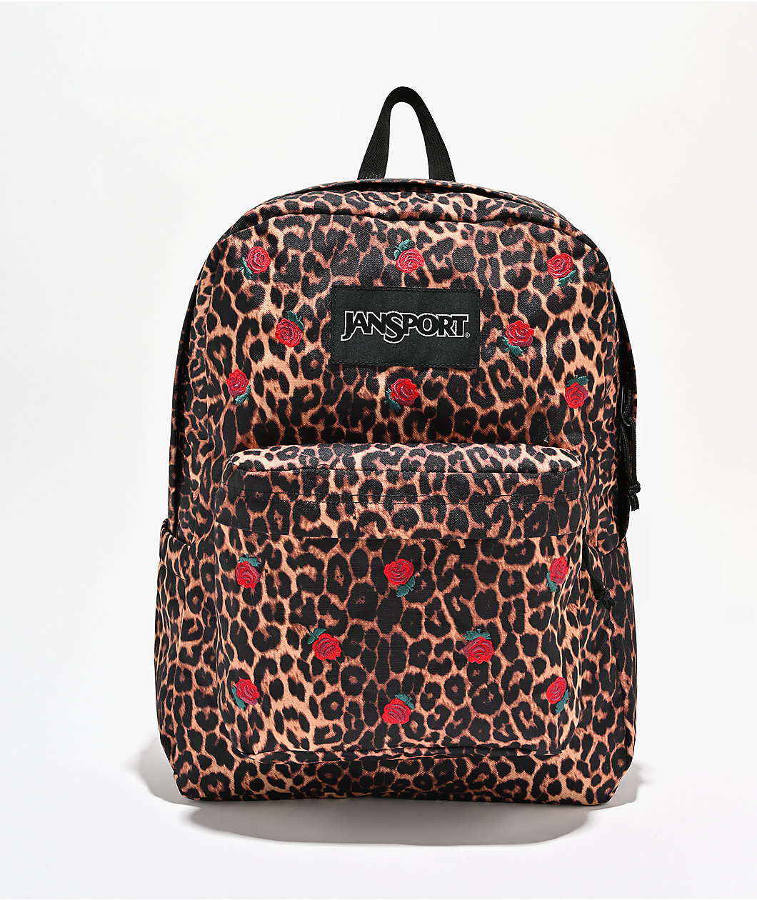 Jansport Superbreak Plus Leopard Rose Brown Backpack