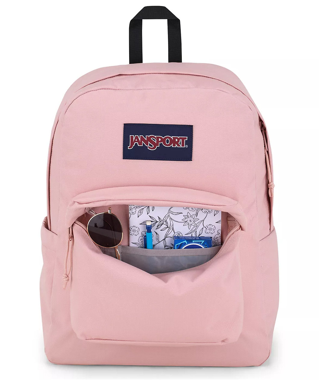 Jansport Superbreak Plus Pink Ice Backpack