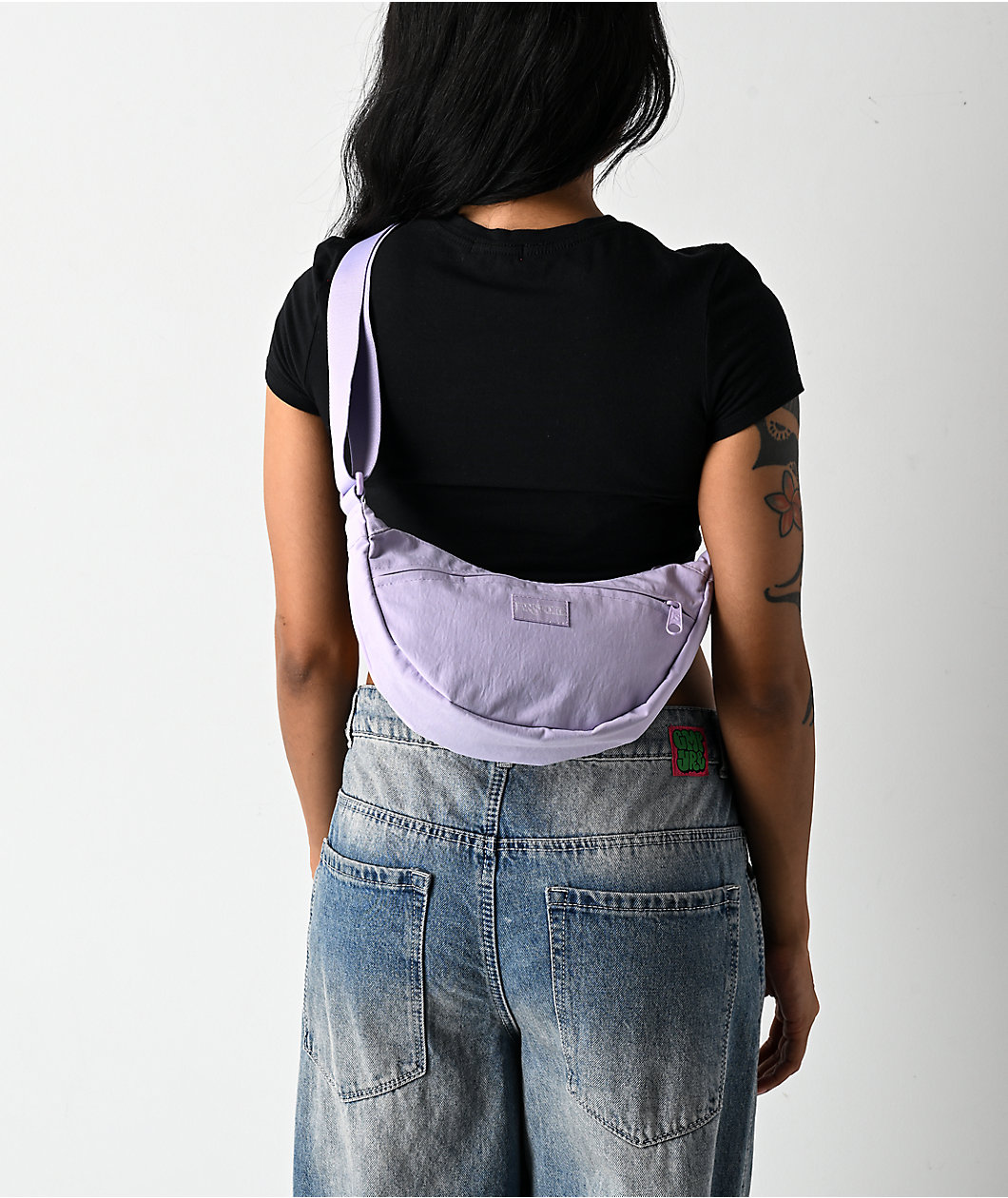 Jansport Unphased Lilac Crossbody Bag