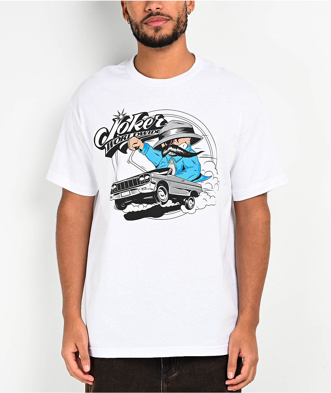 Joker Low Low White T-Shirt