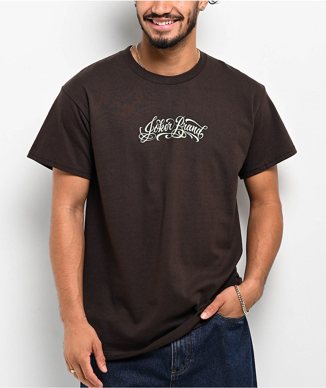 Joker Zarrape Brown T-Shirt